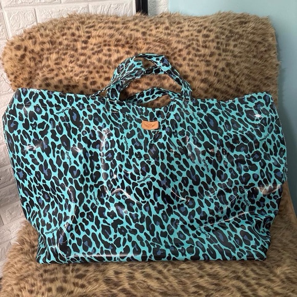 Stylish Leopard Print Tote Bag - Picture 1 of 3